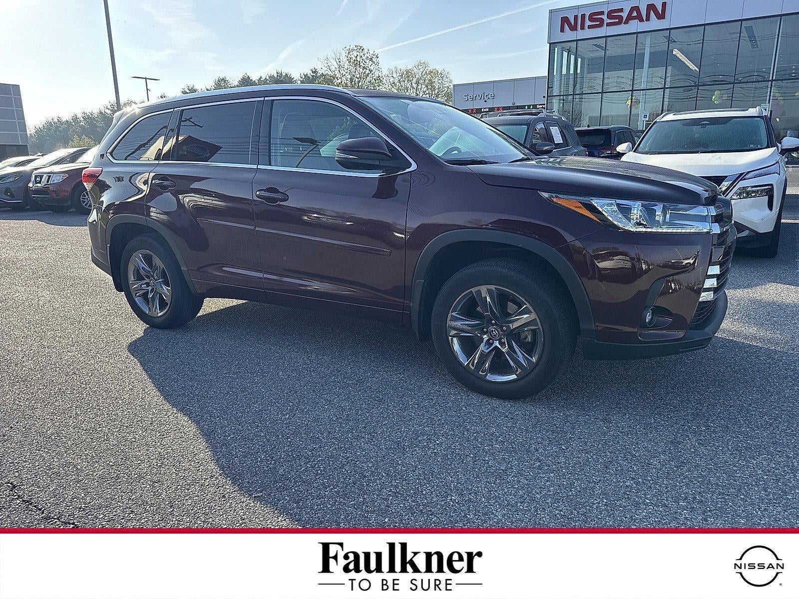 2019 Toyota Highlander Limited Platinum V6 AWD (Natl)