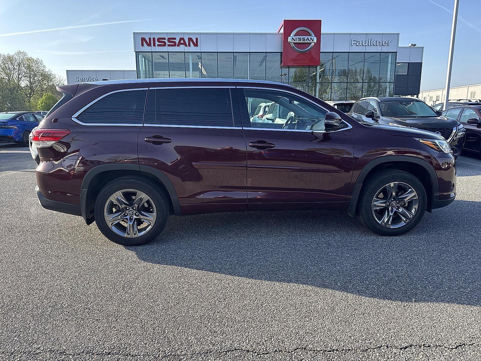 2019 Toyota Highlander Limited Platinum V6 AWD (Natl)
