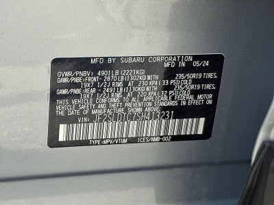2025 Subaru Forester Touring AWD