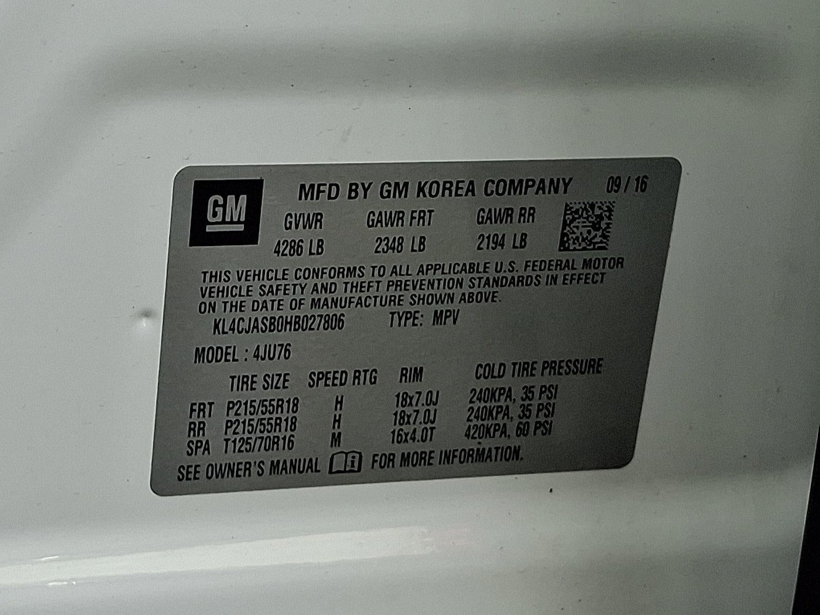 2017 Buick Encore Preferred FWD