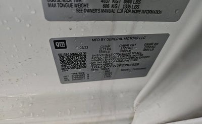 2023 Chevrolet Silverado 1500 LT (2FL)