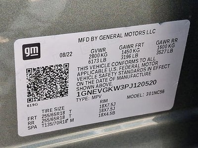 2023 Chevrolet Traverse LT Cloth