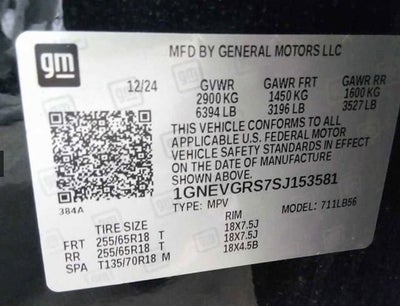 2025 Chevrolet Traverse LT