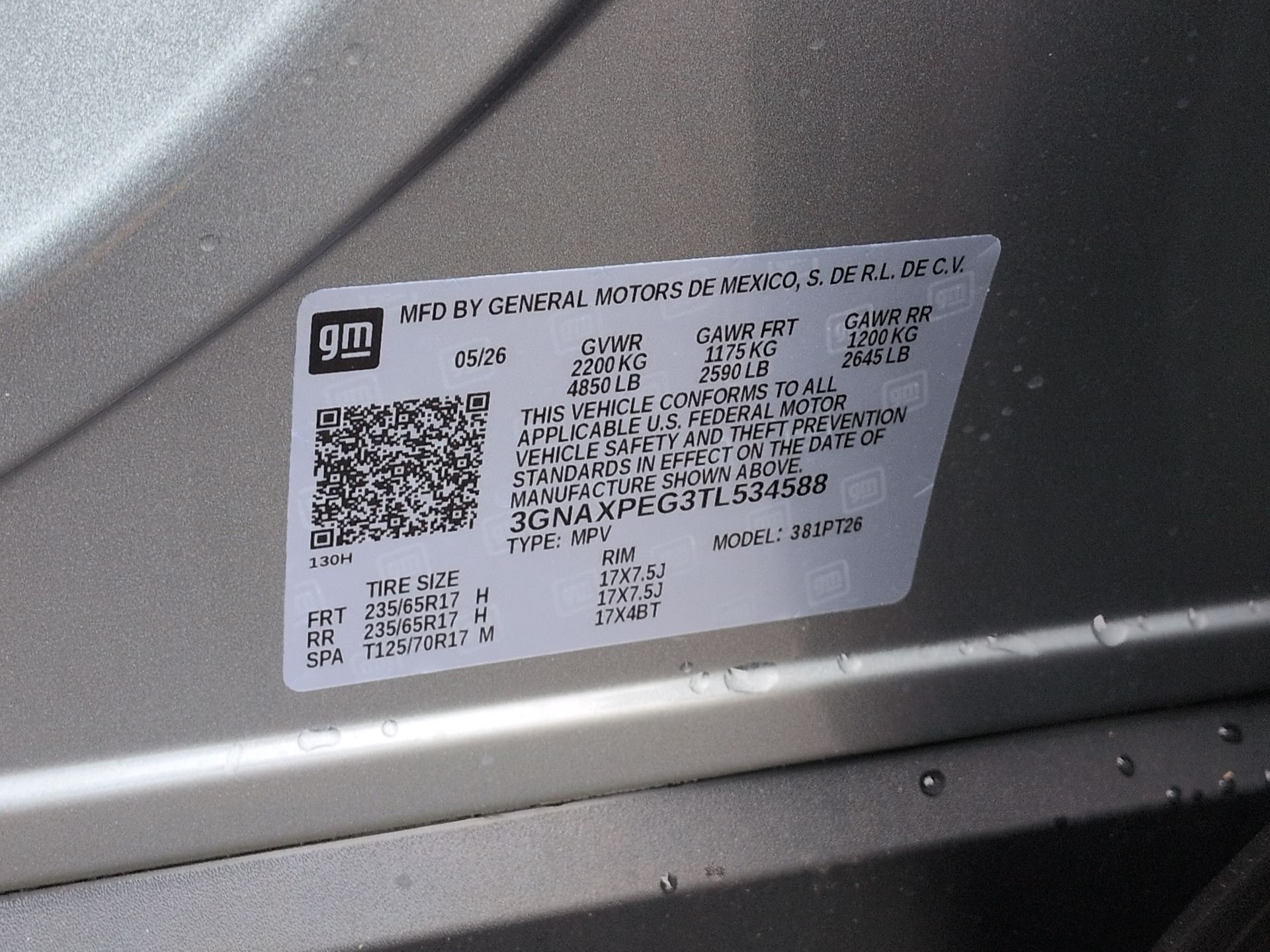 2026 Chevrolet Equinox LT