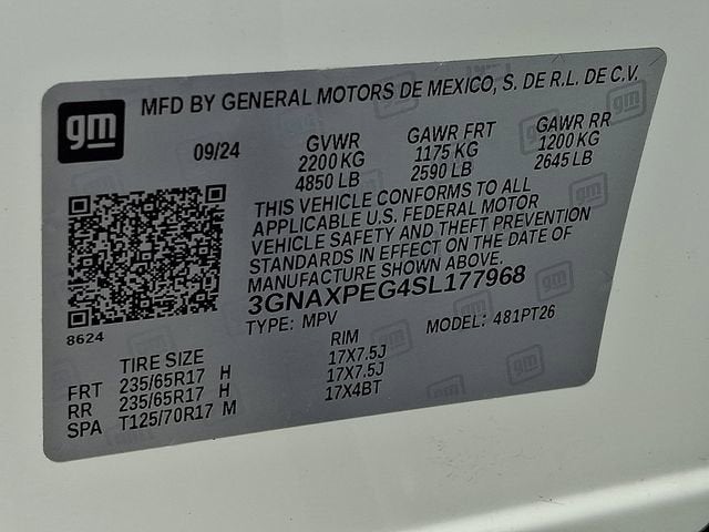 2025 Chevrolet Equinox LT