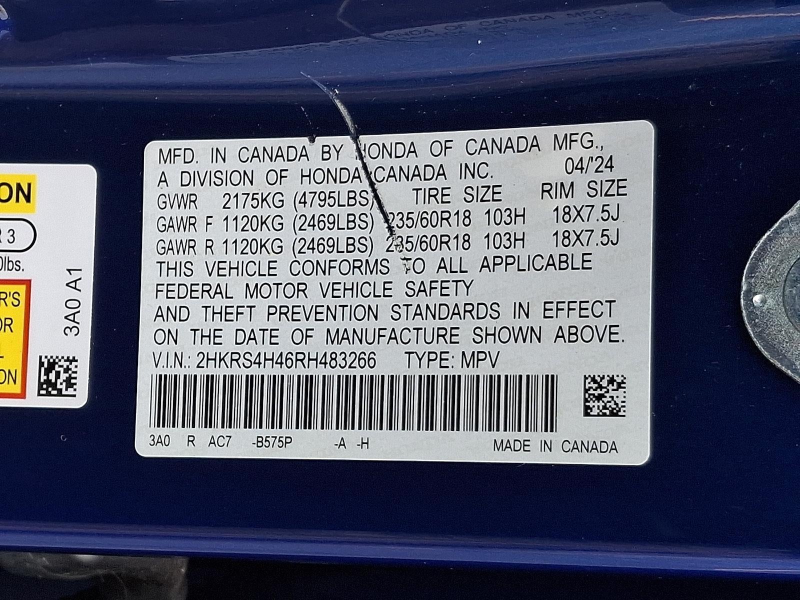 2024 Honda CR-V EX AWD