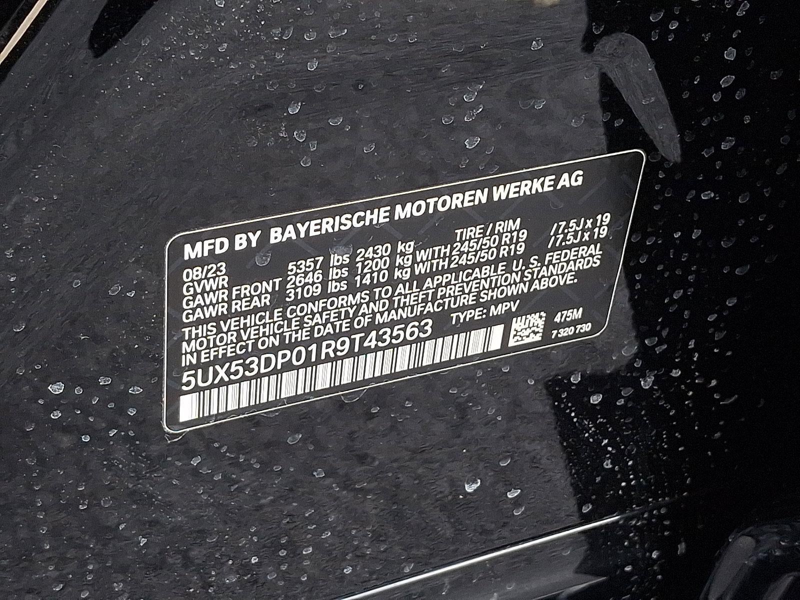 2024 BMW X3 xDrive30i Sports Activity Vehicle