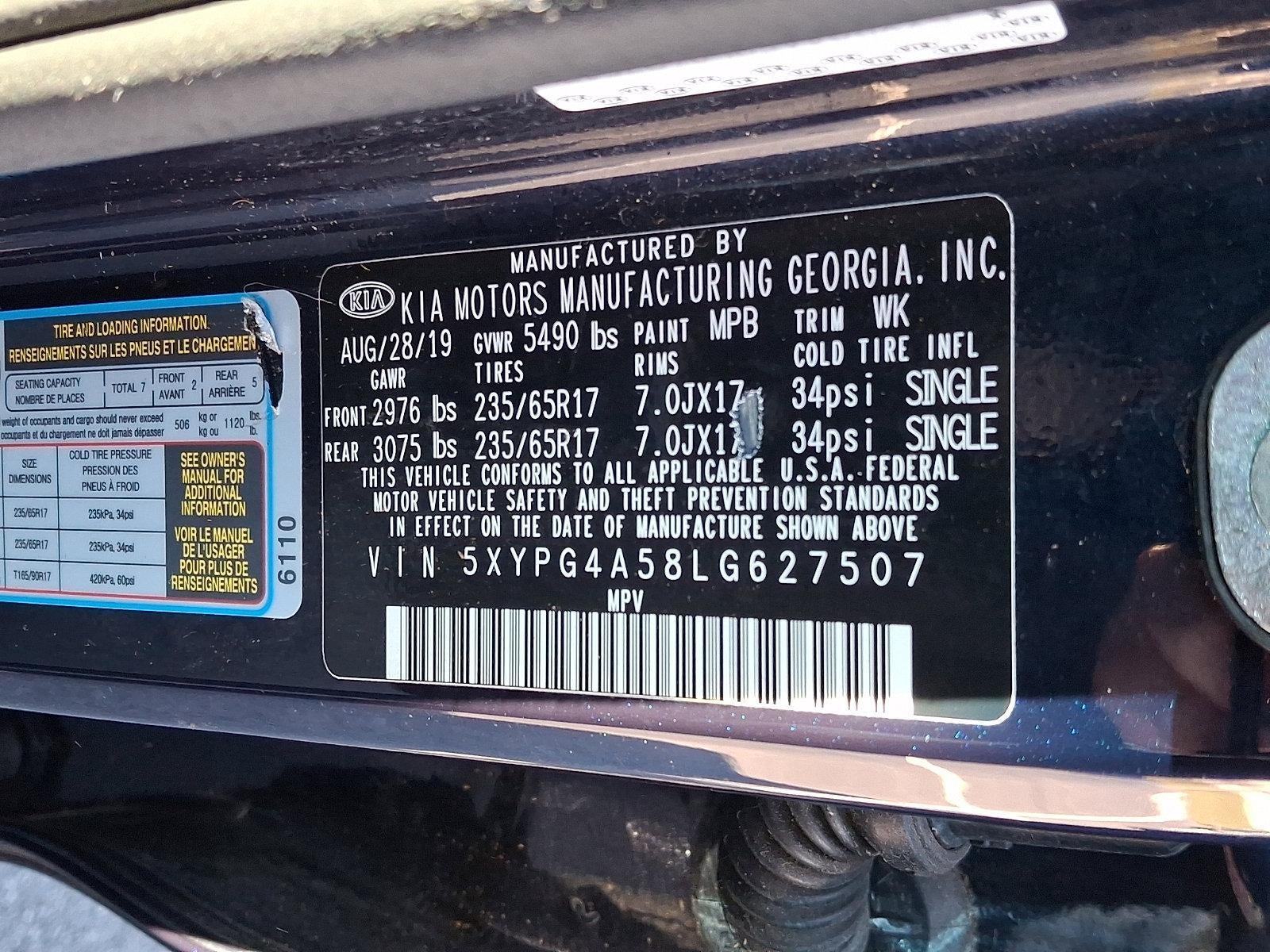 2020 Kia Sorento LX V6 FWD