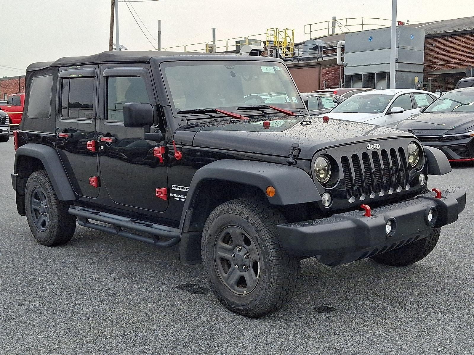 2017 Jeep Wrangler Unlimited Sport