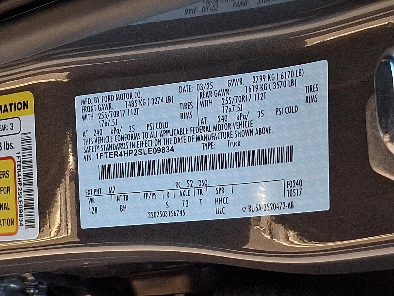 2025 Ford Ranger XLT