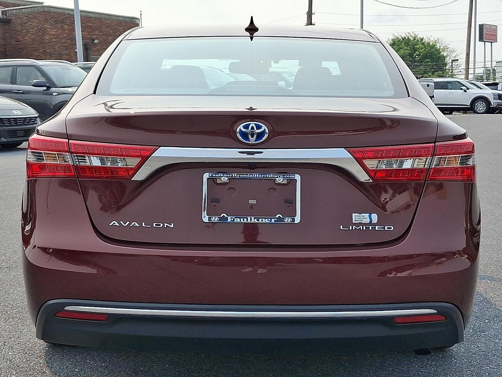 2016 Toyota Avalon Hybrid Limited