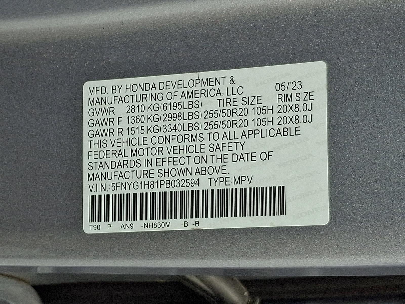 2023 Honda Pilot Elite