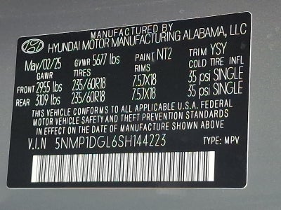 2025 Hyundai SANTA FE SE