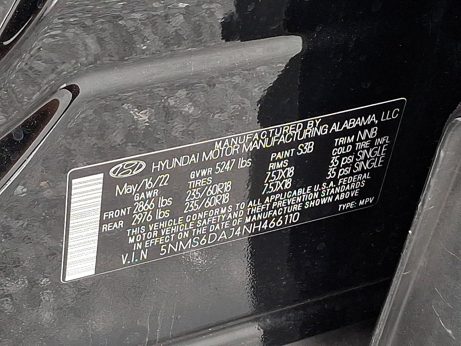 2022 Hyundai SANTA FE XRT