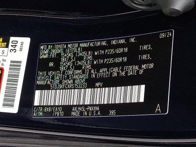2024 Toyota Sienna XLE