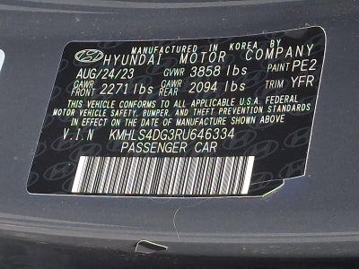 2024 Hyundai ELANTRA SEL