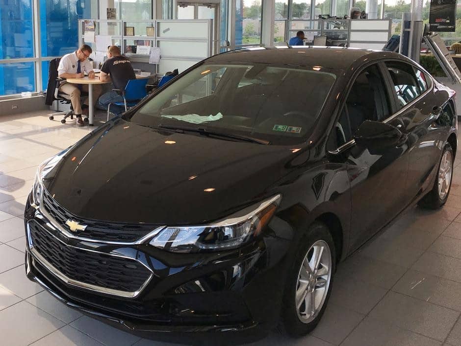 Faulkner Chevrolet Lancaster in Lancaster PA showroom