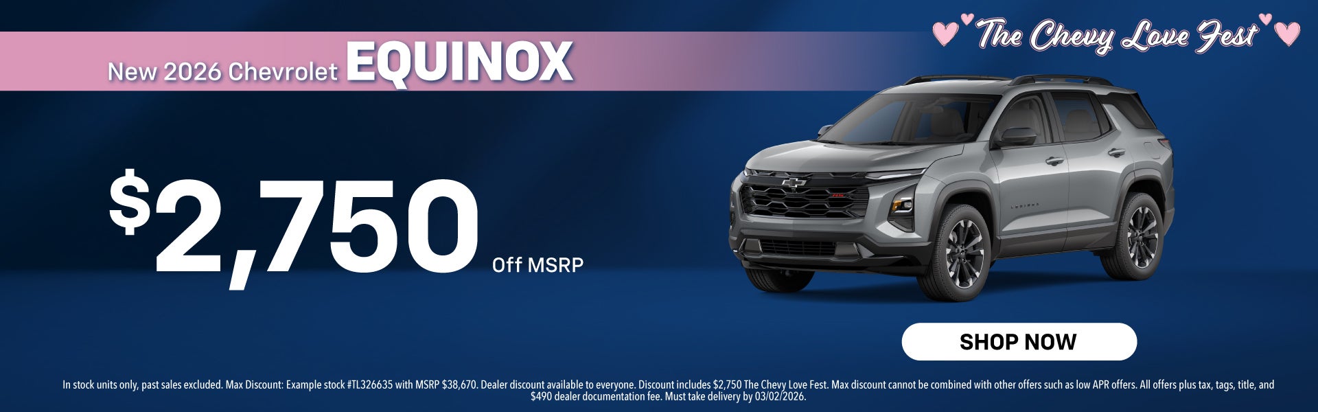 New 2026 Chevrolet Equinox