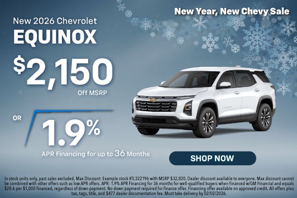 New 2026 Chevrolet Equinox