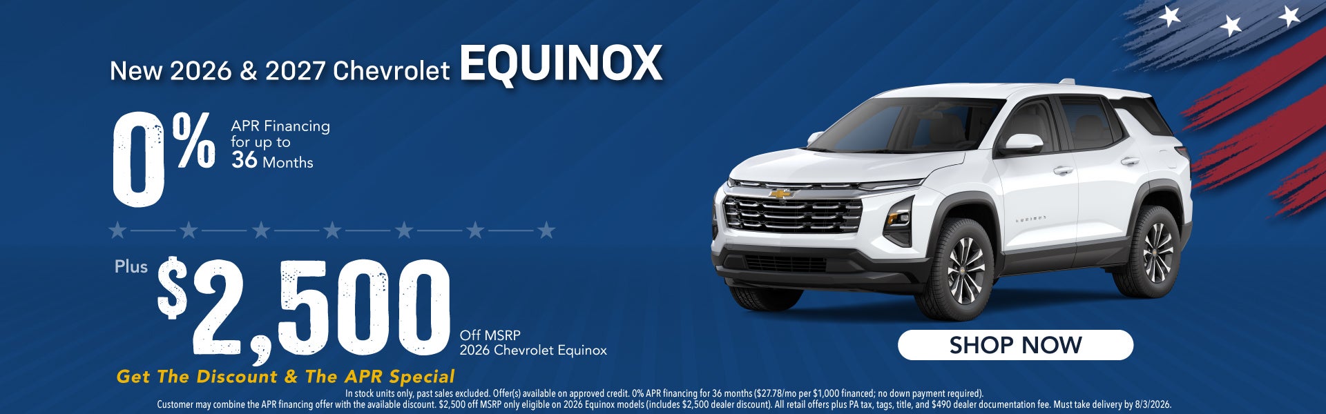 New 2026 & 2027 Chevrolet Equinox